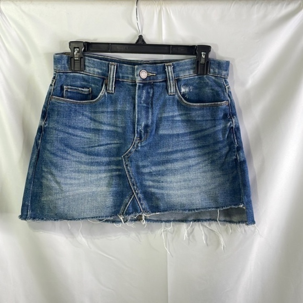 Blank nyc short denim skirt